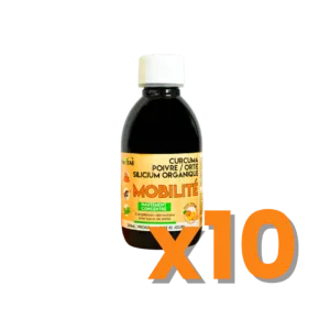 Mobilité pack of 10 small bottle