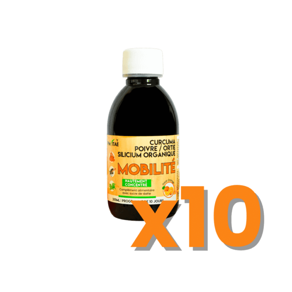 Mobilité pack of 10 small bottle